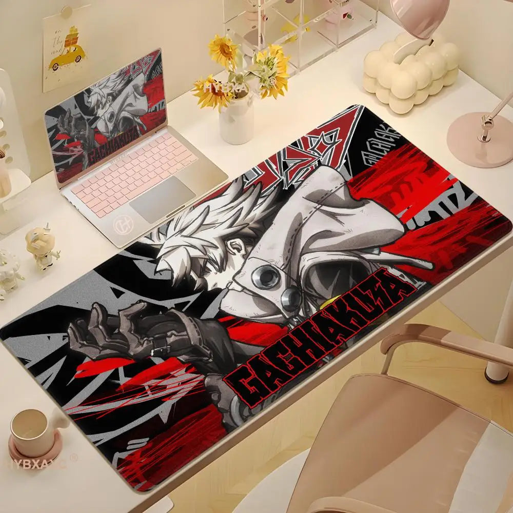 Anime Gachiakuta game large mouse pad suitable for office soft desk pad computer accessories non-slip keyboard rubber mouse pad