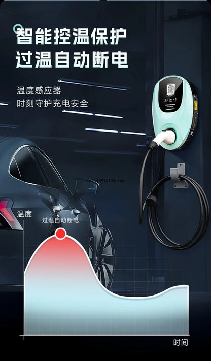 For 7‑14‑11‑22KW AC EV Charger Wallbox Shared Charging Station For New Energy Electric Vehicle Home Commercial Use