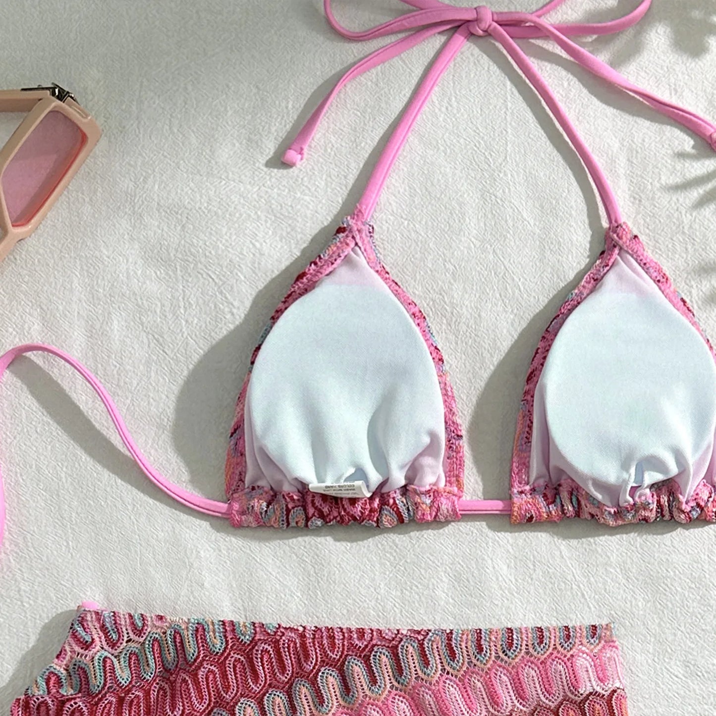Sexy Bikinis 2026 Female Swimsuits Women's Three-Piece Swimwear Beach Swim Wear Bathing Suits Brazilian Bikini Set Pool Bather