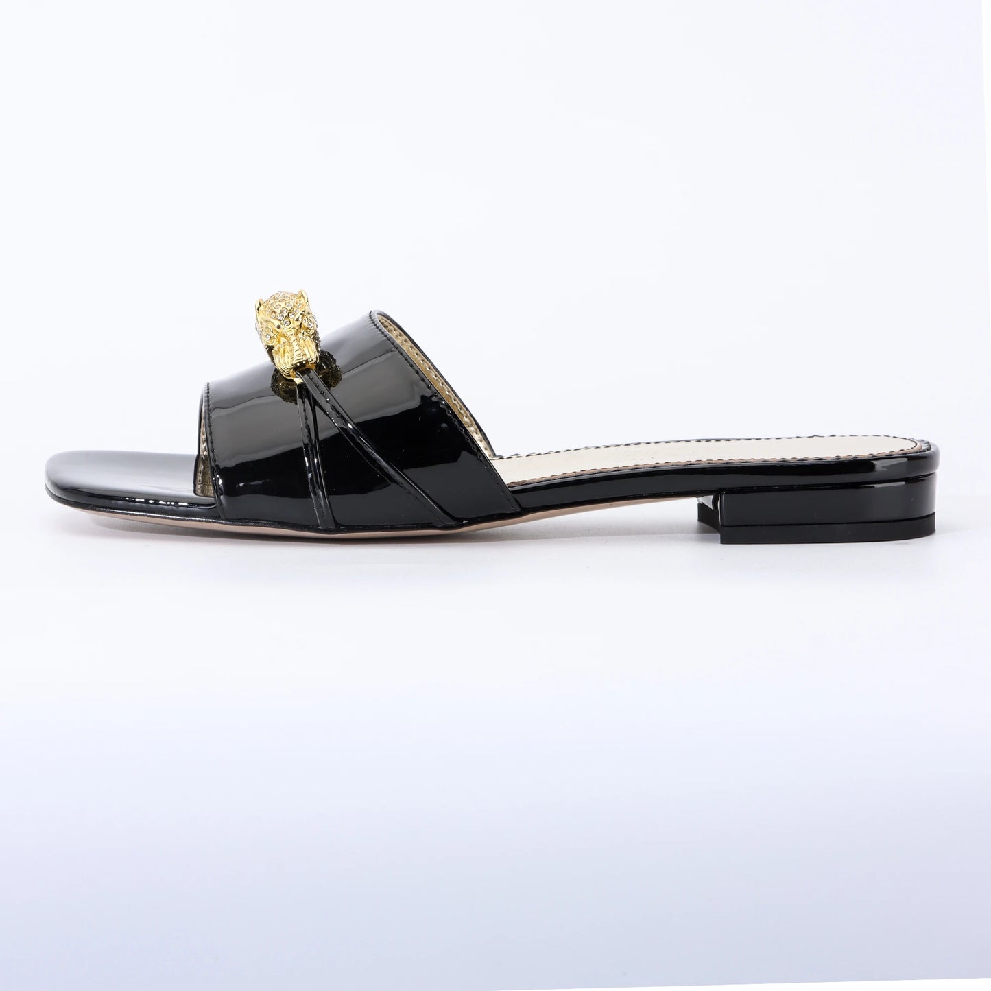 Designer Shoes for Women Jeweled Snake Flat Slides Sandals Summer 2024 Classic funny Slippers Women High Quality Luxury
