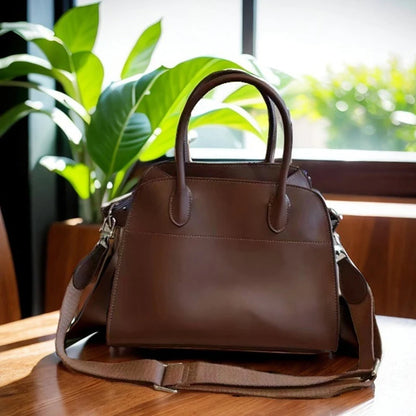 Genuine Leather The Tote Bags For Women Luxury Designer Handbag Purses 2024 New In First Layer Cowhide Large Top Handle Shoulder