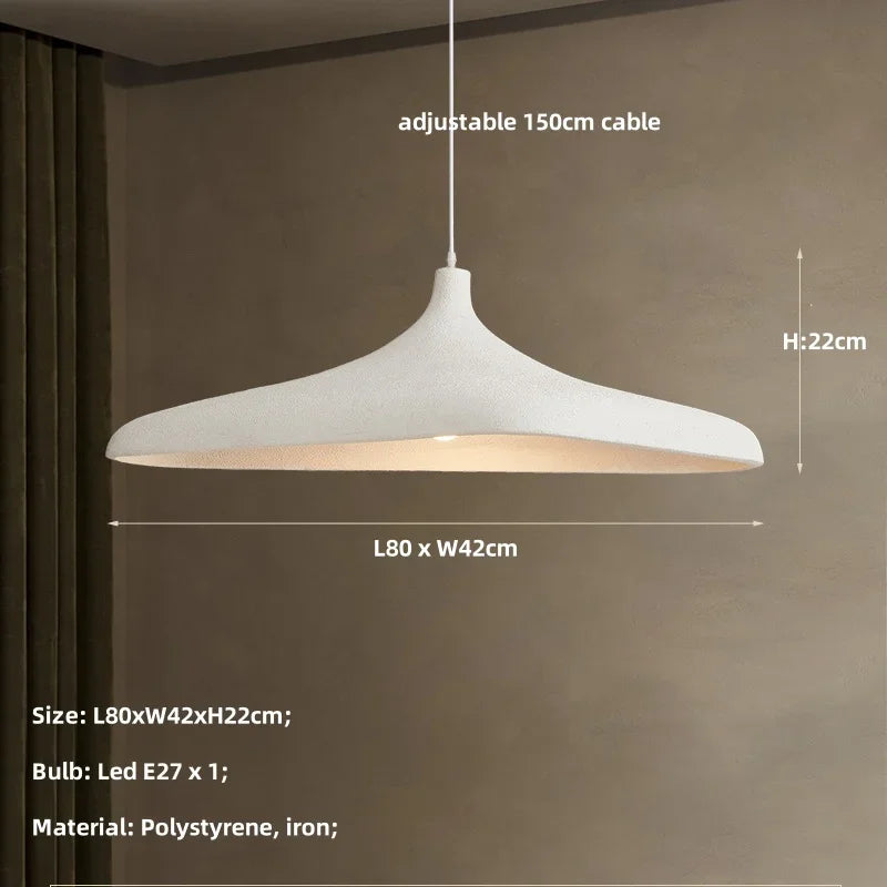 Japanese Wabi Sabi Style Led Pendant Lights Living Dining Room E27 Ceiling Chandelier Home Decor Bedroom Hanging Lamp Luminarias
