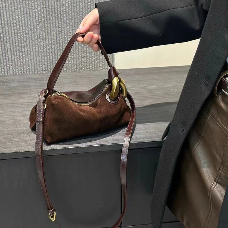 Fashion Shoulder Bag for Women Faux Suede Leather Female Handbags small ladies messenger Crossbody Bags Sac A Main bolsos