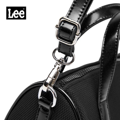 LEE Mini Classics Black Ladies Handbag Shoulder Bag Women Oxford Leather Strap Casual Small Travel Crossbody Bag Phone Pack
