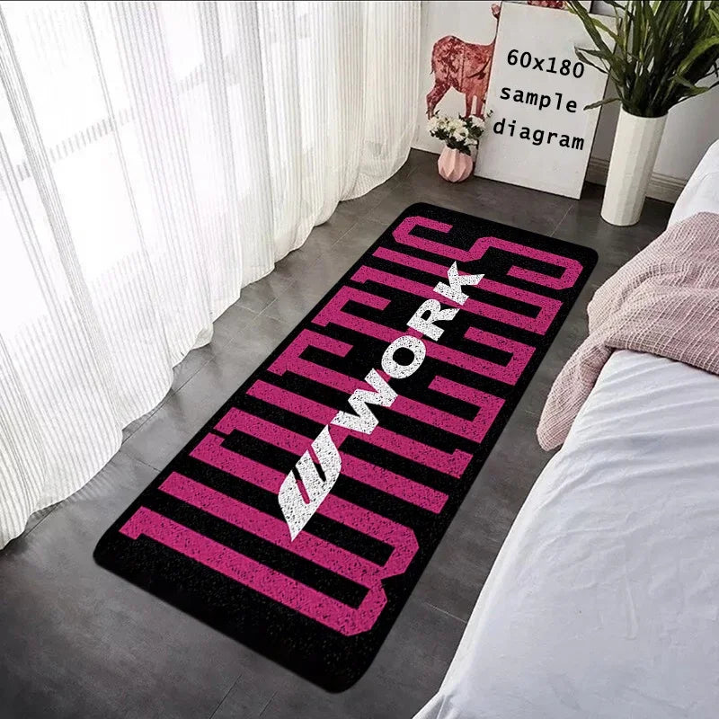Entrance Doormats Work Wheel Hub Non-slip Bedroom Mat Hallway Carpet Kitchen Floor Car Boot Carpets Room Decor Bathroom Rugs