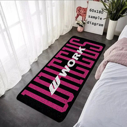 Entrance Doormats Work Wheel Hub Non-slip Bedroom Mat Hallway Carpet Kitchen Floor Car Boot Carpets Room Decor Bathroom Rugs