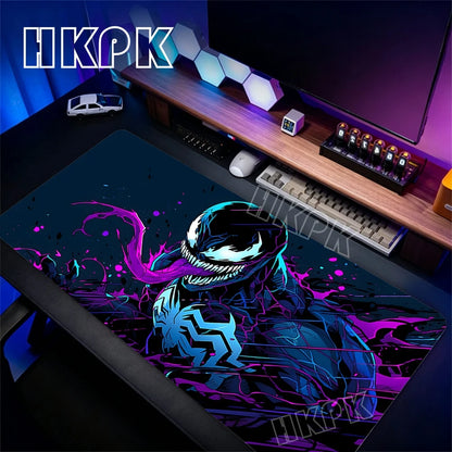 90x40cm Mouse Pad Gaming Large Dywan Gamer Keyboard HD Desk Mat Non-Slip Rubber Table Carpet Mousepad Venoms XXL For Computer