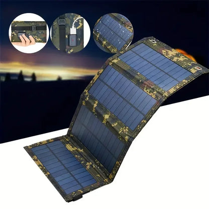 Portable USB Foldable Solar Panel Folding Solar Panels For Travel Mobile Phone Charging Bank Flashlight Fan Mobile Phone Battery