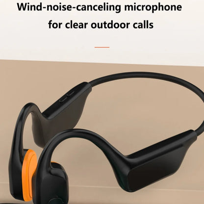 Lenovo Bone Conduction Bluetooth Noise Reduction Waterproof Earphones Open Type Ultra Long Endurance Card Insertion Run Swimming