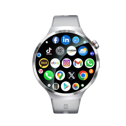 4G 5G Cellular Version Android 13.0 Smartwatch GPS Wifi Smart Watch With 190° Rotary Camera Dual System WIFI Google Play Store