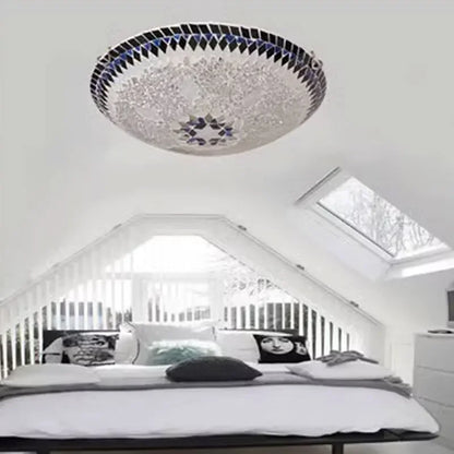 Glass Art Ceiling Lights Lighting Fixture Turkish Home Luminaria Decor for Loft Living Room Kitchen Lamp Bedroom Chandelier LED