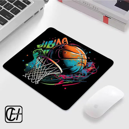 Graffiti Spray Paint Basketball Mouse Pad Small Size Gaming Mouse Pad Gamer Company Keyboard Mouse Mat Carpet Desk Mat HYBXXC