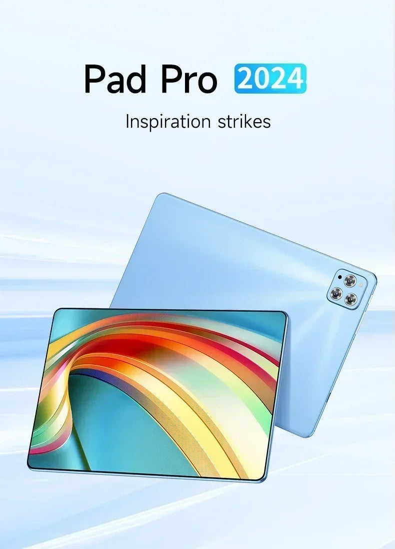 Original Tablet iPad Air Pro 12 Inch 24GB RAM 2TB ROM tablet Android 15 Core Pad Tablet PC Phone Dual Wifi tablette android 태블PC
