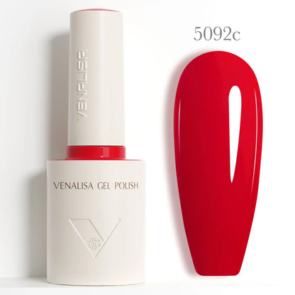 Venalisa 10ml HEMA TPO Free Red Cat Eye Gel Polish Soak Off UV LED Magnetic Nail Polish Diamond Top Long Wear Gel Varnish