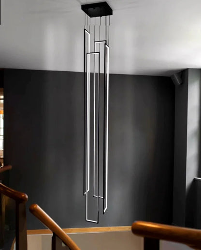 Modern Stair Chandelier Pendant Lights Indoor Lighting Ceiling Lamp Hanging Light Led Chandeliers for Living Room Indoor Lightin