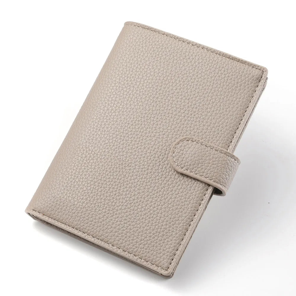 Stylish Travel Passport Bag Multi-Card Card Holder Portable Multi-Function Men's Wallet