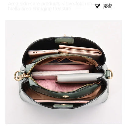 2025 Women White Handbag New Designer Butterfly Tassel PU Leather Messenger Bags Ladies Crossbody Female Tote Shoulder Bag