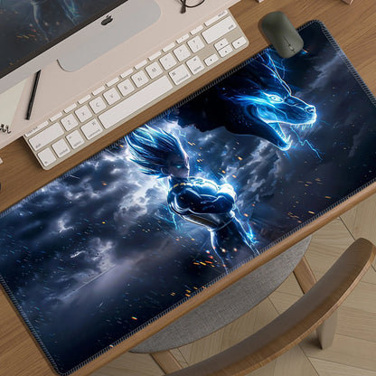 Cartoon Animation Seven Dragon Ball Mouse Pad Oversized Boy Two-dimensional E-sports Game Computer Keyboard Pad Student Desk Pad