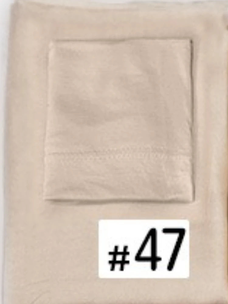 84colors Modal Hijab with Modal Undercap Set Basic Stretchy Pullover Headscarf Thin Breathable Sunscreen Head Wrap Hijabs Scarf