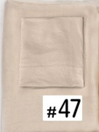 84colors Modal Hijab with Modal Undercap Set Basic Stretchy Pullover Headscarf Thin Breathable Sunscreen Head Wrap Hijabs Scarf