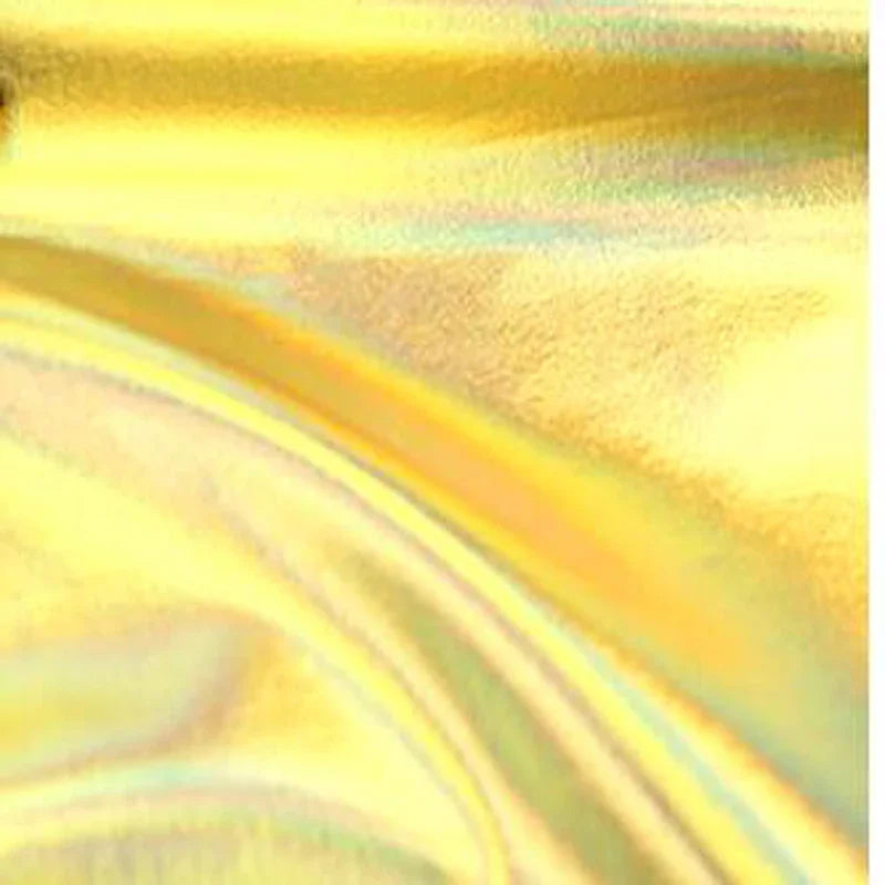 Plus Size Bodycon Party Romper Shiny Laser Holographic Front Zipper Long Sleeve Jumpsuits High Street Sissy Stretchy Bodysuit
