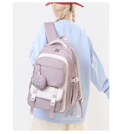 Waterproof light Weight Girls Backpacks School Bags for women Fashion travel bag printing child School Backpack mochila infantil