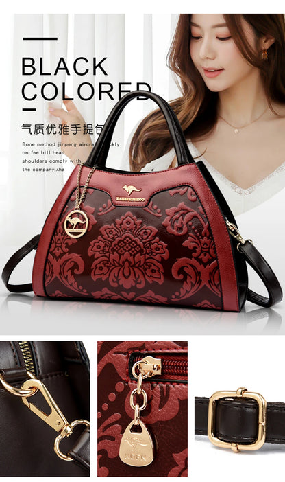 New Women Bag Luxury Designer Cowhide Handbags for Women Famous Brands Crossbody bag for Women Leather Shoulder Bags Sac a main