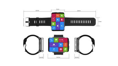 2025 MAX GPS Smart Watch 2880mAh 3GB RAM 32GB ROM IP67 Waterproof 8.0MP Camera 2.86" Screen Face Recognition