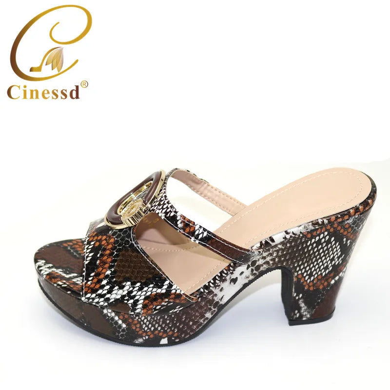 2023 Fashion Women Summer Autumn Skid-proof Square Toe Shoes  Heels Italian Woman Wedding for Party Shoes