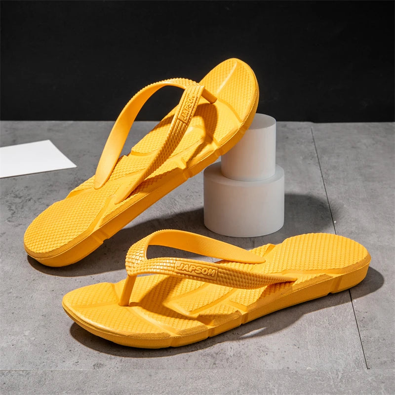 Summer Men's Flip Flops Plus Size 49 50 Soft Comfort Breathable Slippers Non-Slip House Outdoor Beach Slides Massage Flip Flops