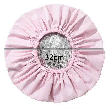 Portable Hair Salon Smooth Hair Oil Baking Cap 1PC Self-heating Tin Foil Hat Thickened Heating Steam Hair Mask Cap