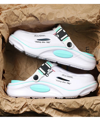 New Classic Summer Clogs Men Slipper Breathable Garden Shoes EVA Outdoor Comforty Beach Slides Home Sandals Antiskid Slippers