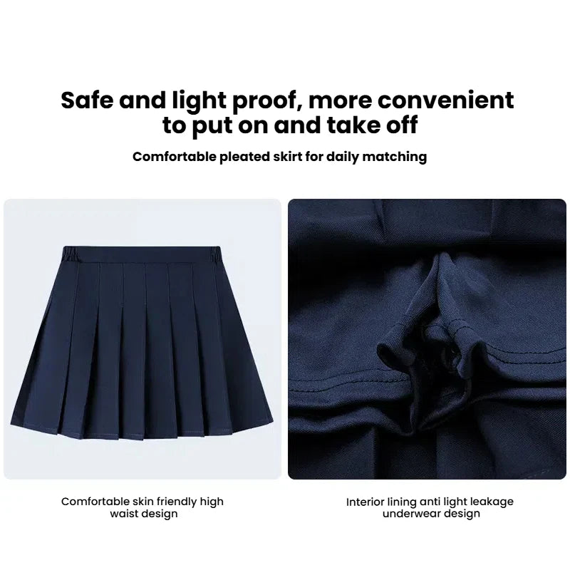 5 Pcs British Style College Kindergarten School Uniform JK Outfits Kid Shirt Pleated Skirt Suit Chorus Performance Costume Dress