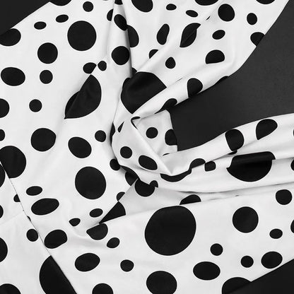 Sexy Polka Dot Romper Women Summer Sleeveless Crew Neck Backless  Bodycon Rompers Jumpsuit for Woman Playsuit