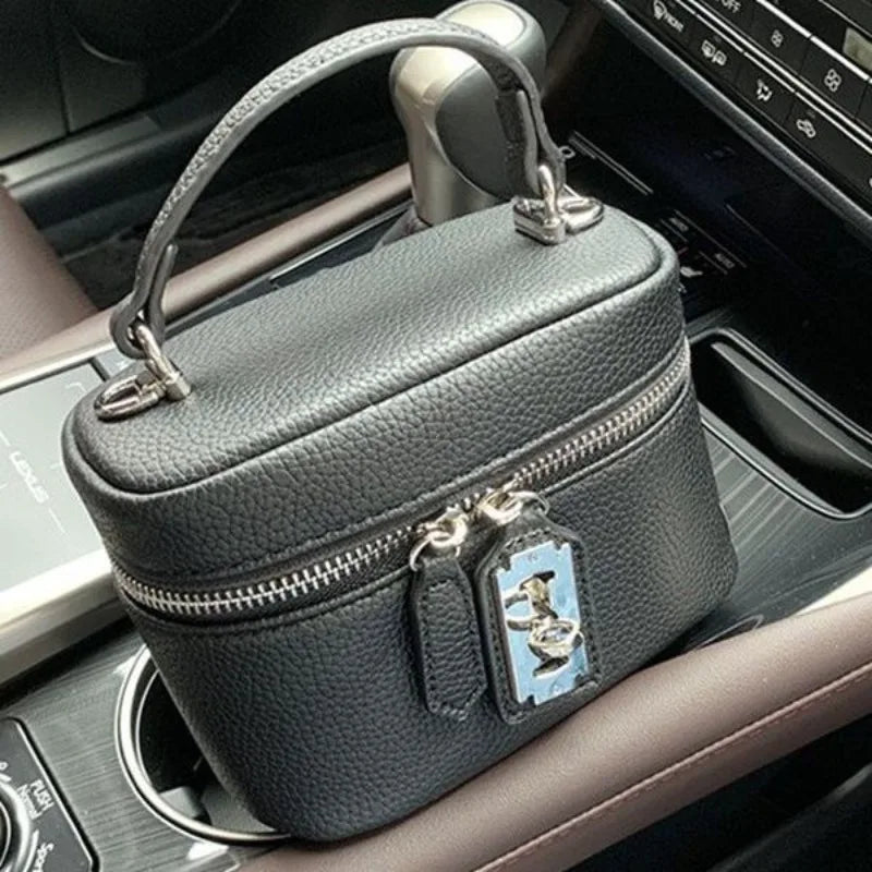 Women Square Handbags 2024 Summer Fashion Chains Crossbody Bags Texture PU Shoulder Bag Elegant Chic Mini Mobile Phone Bags