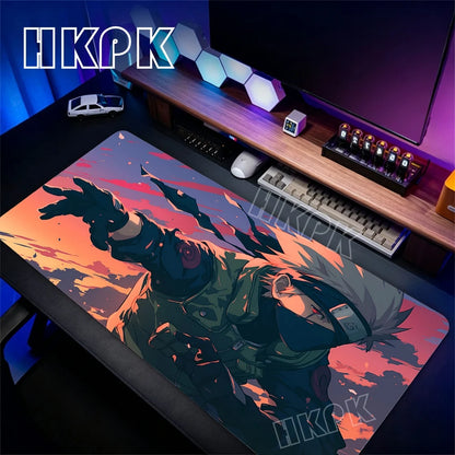 Gamer Larger XXL Mouse Pad Uchiha Itachi Madara Naruto Uzumaki Mousepad Computer Keyboard Desk Mat Gaming Accessories Mousepad