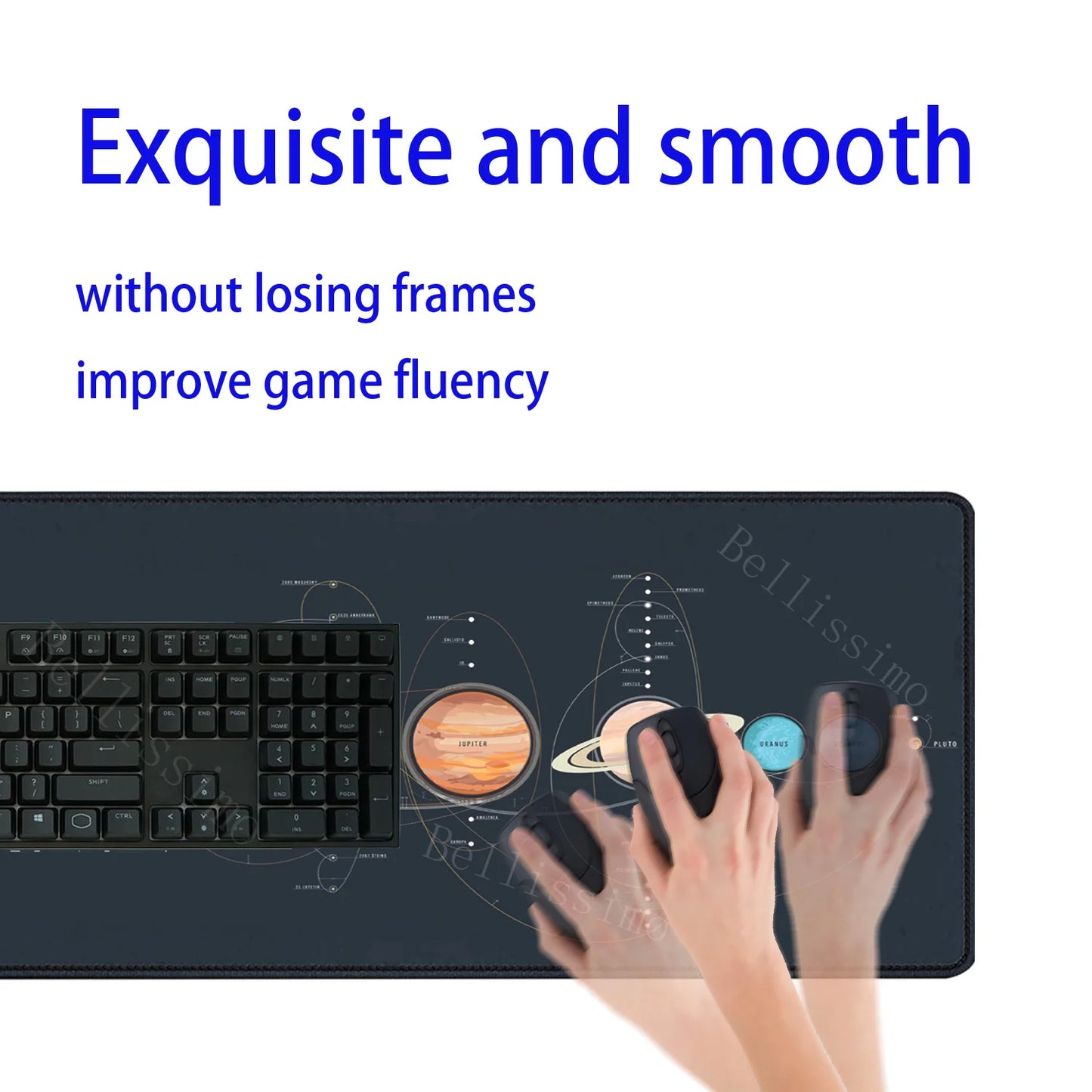 mouse pad Gamer Space Universe Solar System New Home Computer teclado Mousepad Soft offices accessories Carpet Computer desk mat