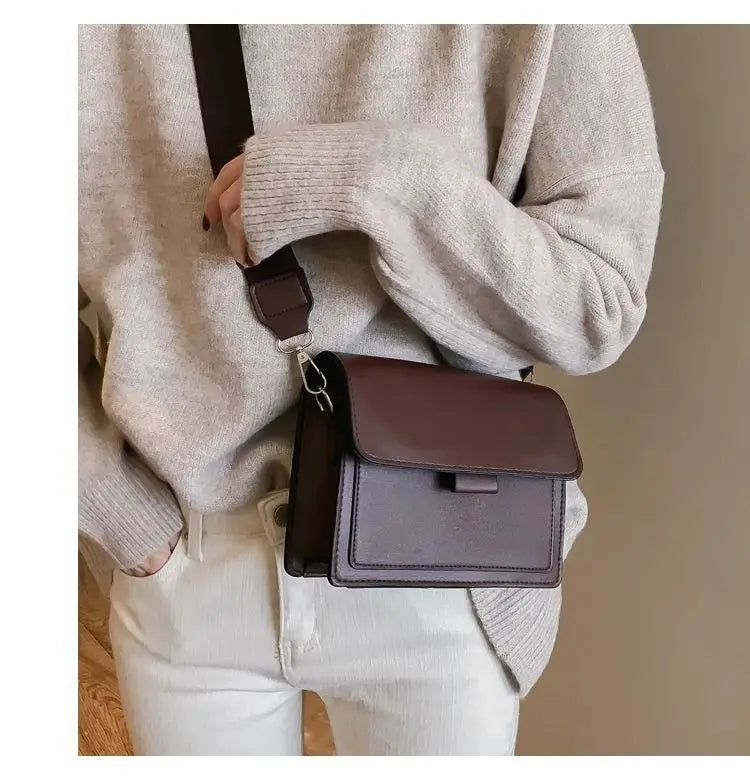 Designer Bag Luxury PU Leather Crossbody Handbag for Women Travel Handbag Fashion Shoulder Messenger Bag Ladies Small Flap Bags