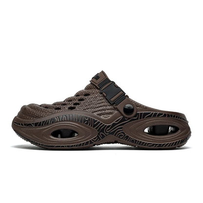 Summer Men's Beach Clogs Outdoor Sandals New Design Slippers EVA Soft Slides For Men Casual Garden Shoes Male Beach Slippers