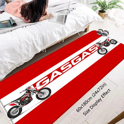 Door Mats Interior Foot Rug GAS Motorcycle Racing Welcome Floor Mat for Entryway Hallway Carpet Kitchen Rugs Fluffy Home Decor
