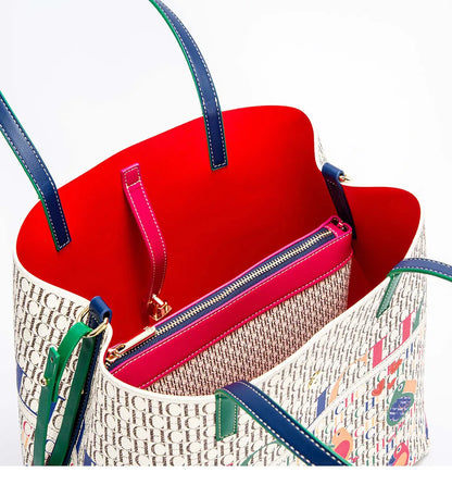 CH Ladies Handbag Large Capacity Shoulder Bag Ladies Handbag Luxury Brand 2026 New Multifunctional Fashion Design Classic Retro