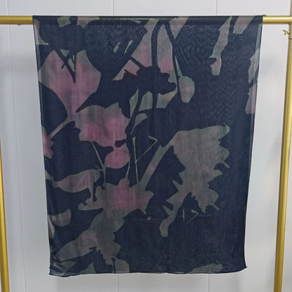 New Double-sided Print Modal Hijab Scarf Watercolor Leopard Prairie Hide Print Hijabs for Women Muslim Fashion Turbans for Women