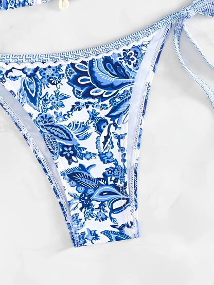 2026 Halter String Triangle Two Piece Bikini Women Swimwear Female Swimsuit Bathers Bathing Swimming Suit Beachwear Summer