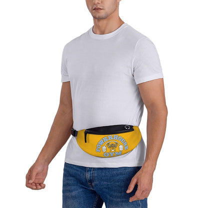 Powerhouse Gym Fanny Bag Custom Bodybuilders Fitness Crossbody Waist Pack Men Women Cycling Camping Phone Money Pouch