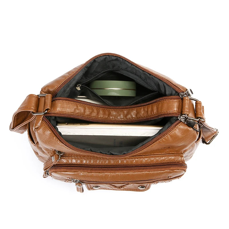 High Quality Leather Handbags Women Bags Luxury Brand Designer Shoulder Crossbody Hand Bags for Women 2024 Purses and Handbags