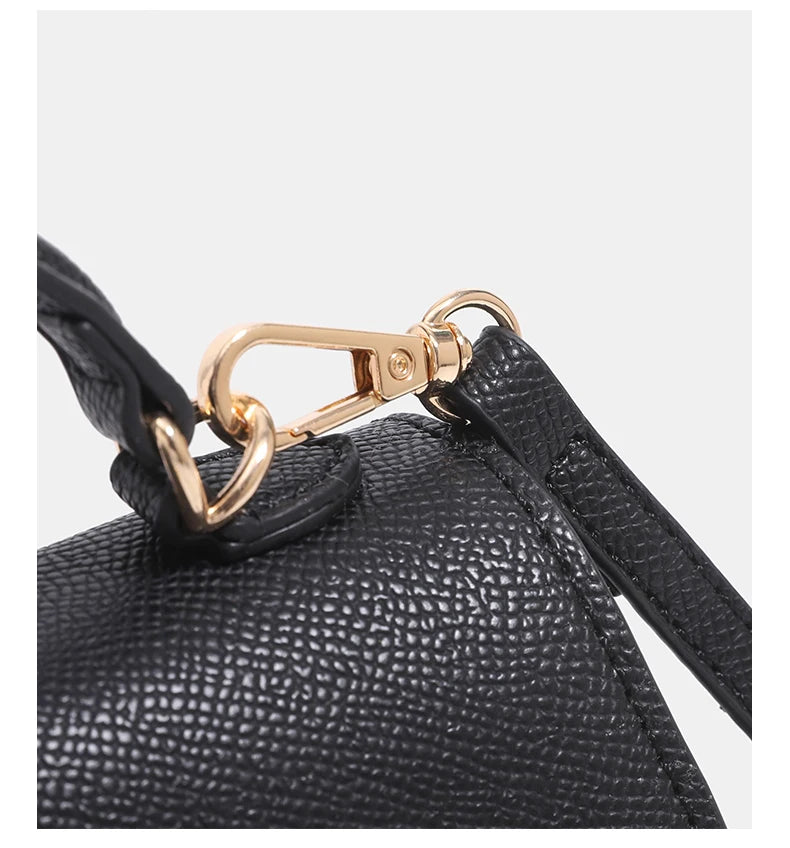 PU Leather Casual Crossbody Bags for Women Ladies Luxury Designer Tote Handbag Female Large Capacity Travel Shoulder Bag Sac