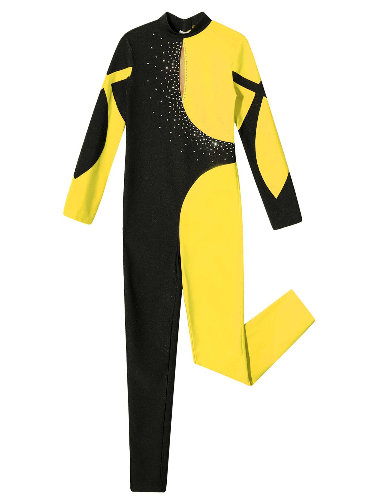 Kids Girls Long Sleeve Gymnastics Leotard Bodysuit Teens Gymnastics Jumpsuit for Girl Children Ballet Dance Costume Dancewear