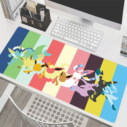 Kawaii Mouse Pad Pokemon Gengar Anime XXL Cute Girl Gabinete Gamer Computer Desk Mat Keyboard Pad PC Gaming Accessories Mousepad