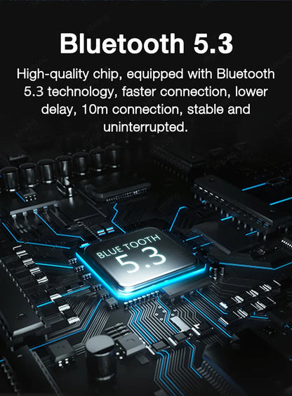 EARDECO 180 Hour Endurance Bluetooth Headphone Bass Wireless Headphones with Mic Stereo Neckband Earphones Sport Headset TF Card