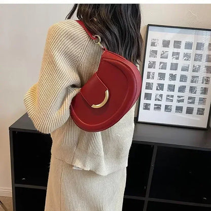 Armpit Shoulder Side Bags for Women 2026 Designer Trend Leather Small Underarm Crossbody Handbags and Purses Bags for Women